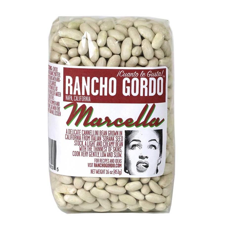 Rancho Gordo - 'Marcella' Heirloom Beans (16OZ).