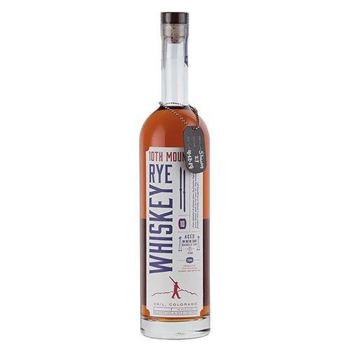 10th Mountain Whiskey & Spirit Co. - Rye Whiskey (750ML)