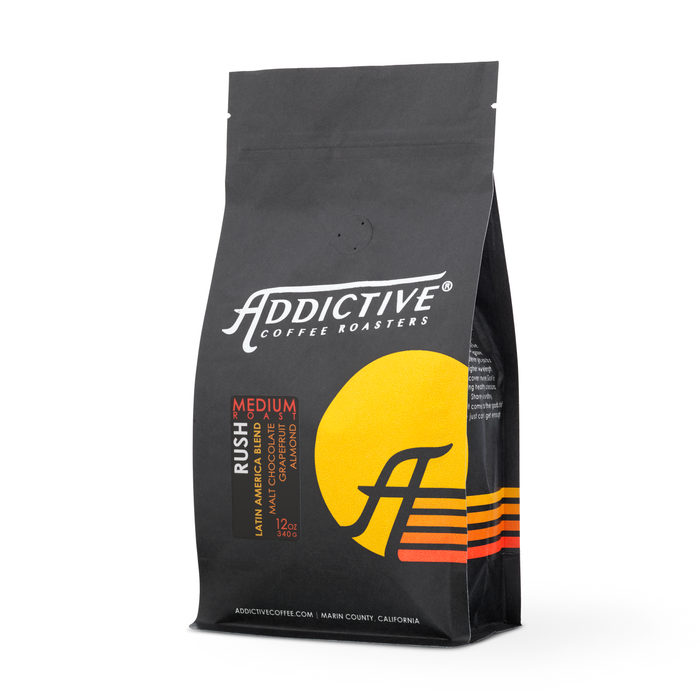 Addictive Coffee Roasters - 'Rush' Coffee Beans (12OZ).