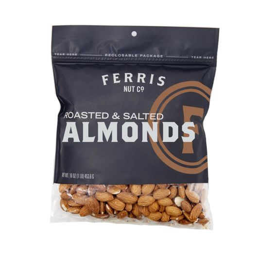 Ferris - Roasted & Salted Almonds (1LB)