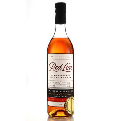 Red Line - Single-Barrel Toasted Barrel Finish Bourbon (750ML).