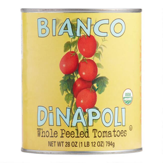 Bianco DiNapoli - Whole Peeled Tomatoes w/ Basil (28OZ).