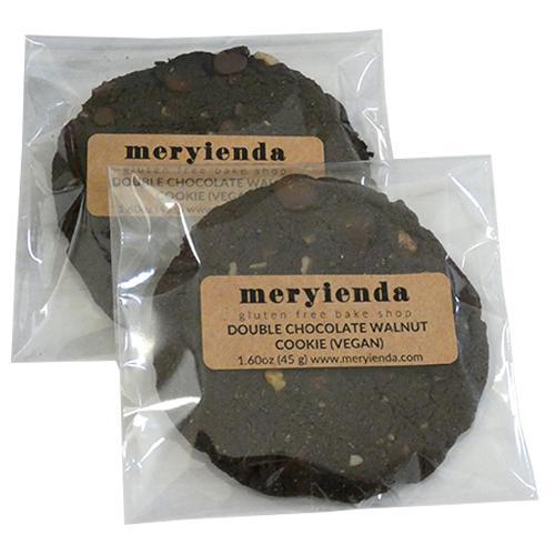 Meryienda - 'Double Chocolate Walnut' Vegan Cookie (3OZ)