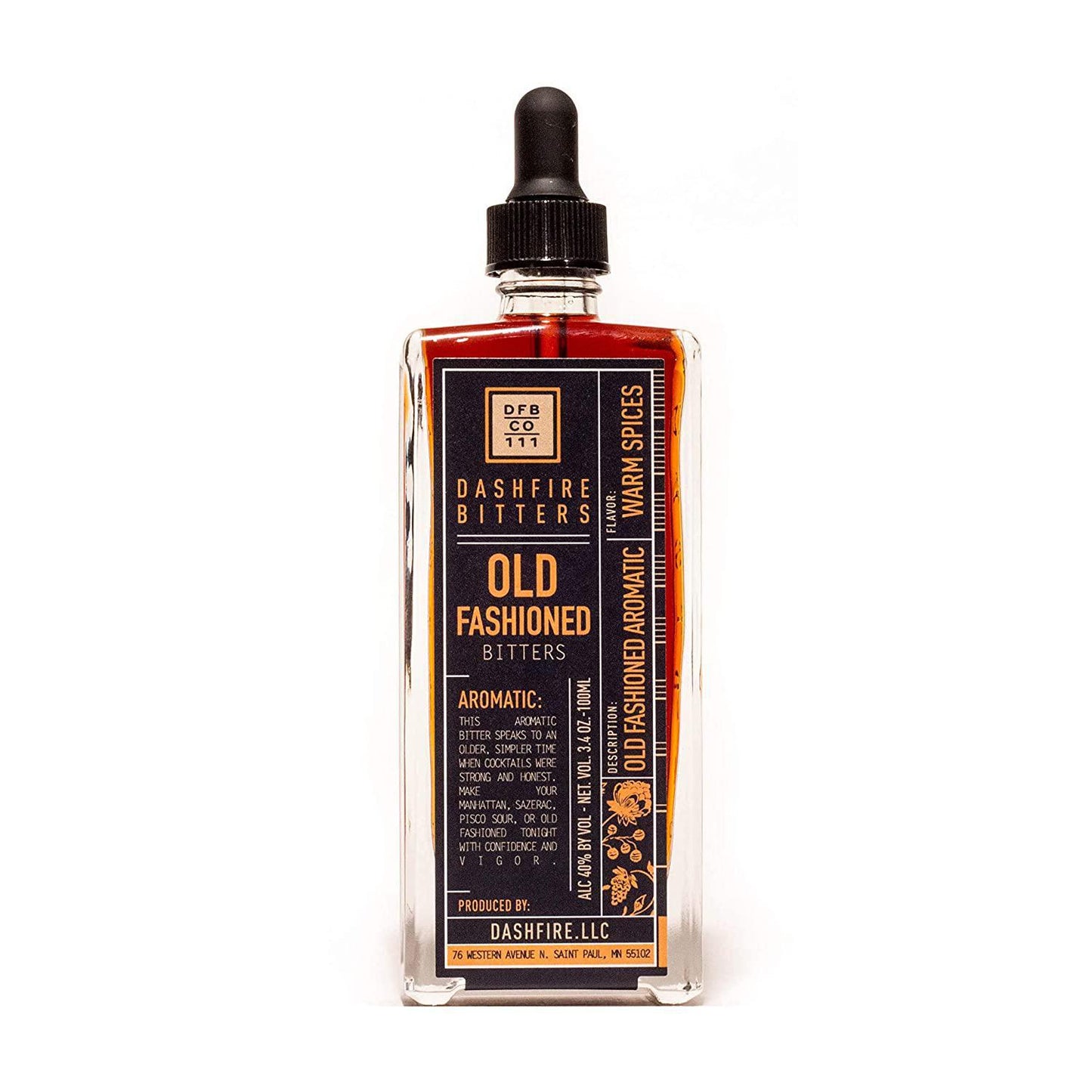 Dashfire Bitters - 'Old Fashioned' Aromatic Bitters (100ML).