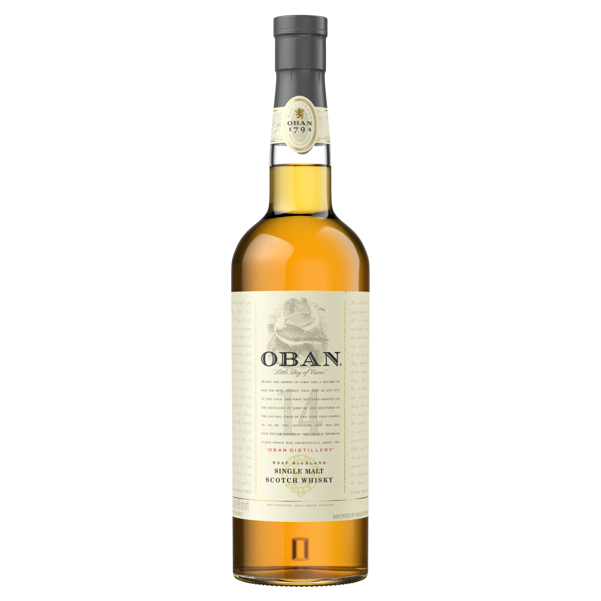 Oban Distillery - 14yr Highland Single Malt Scotch (750ML)