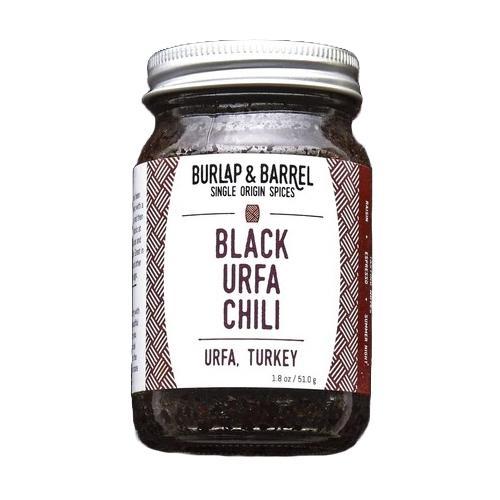 Burlap & Barrel - Black Urfa Chili Flakes (1.8OZ)