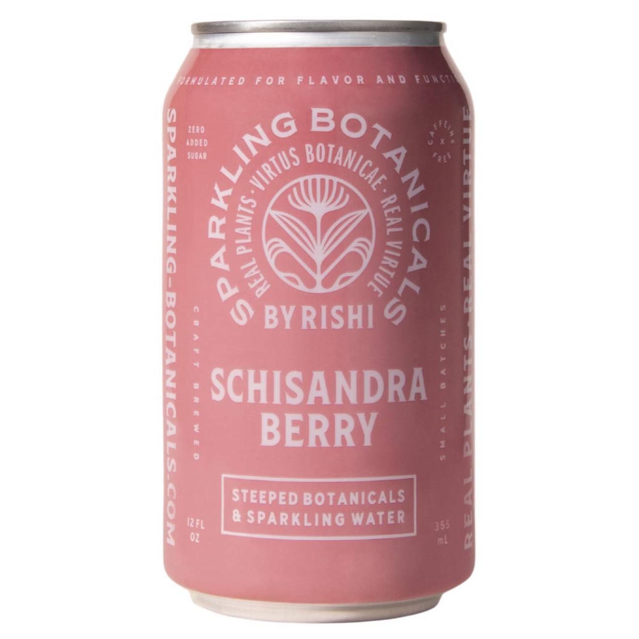 Rishi - 'Schisandra Berry' Sparkling Botanical Tea (12OZ).