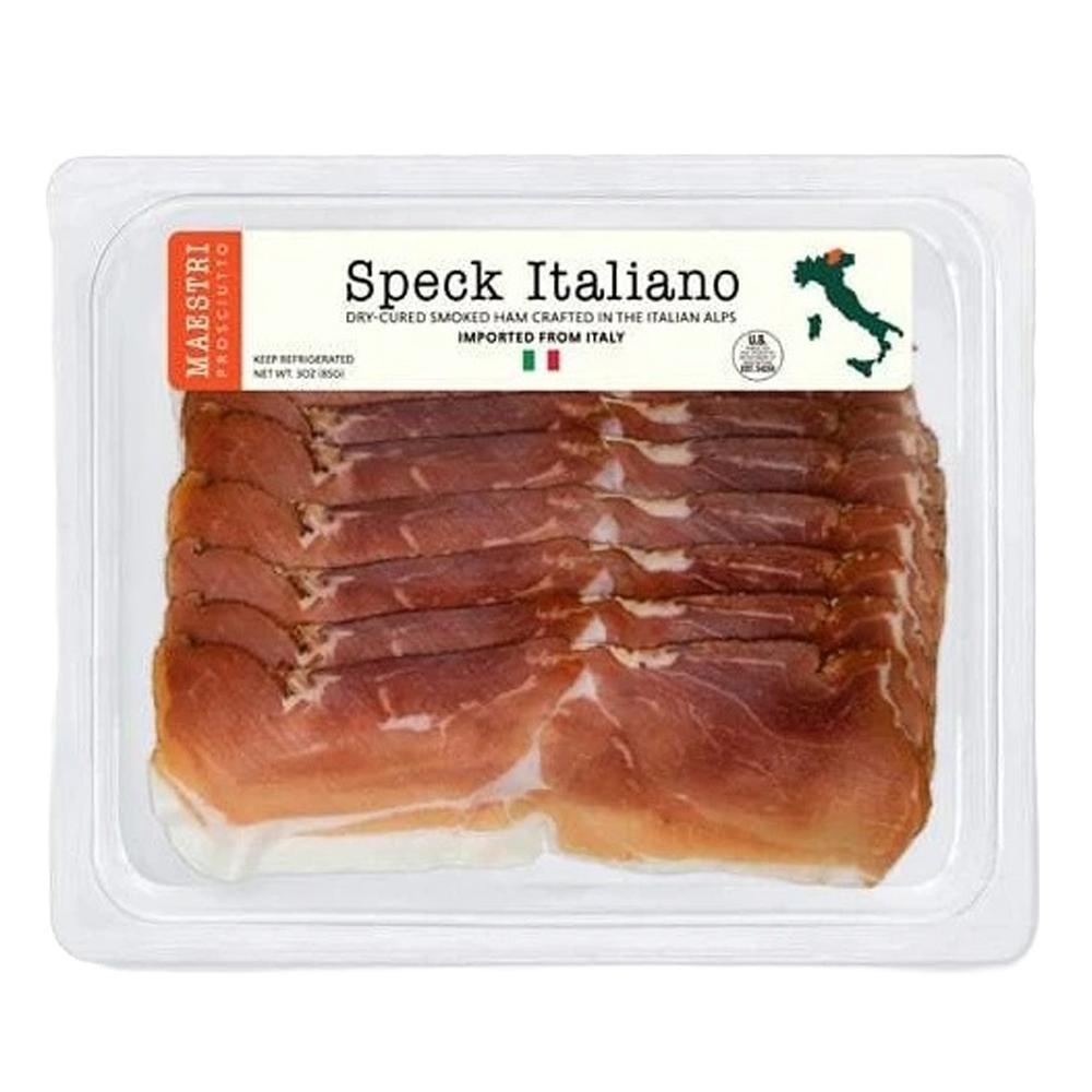 Maestri - 'Speck Italiano' Dry-Cured Smoked Ham (3OZ)