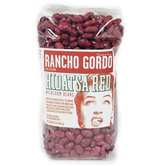 Rancho Gordo - 'Hidatsa Red' Heirloom Beans (16OZ).