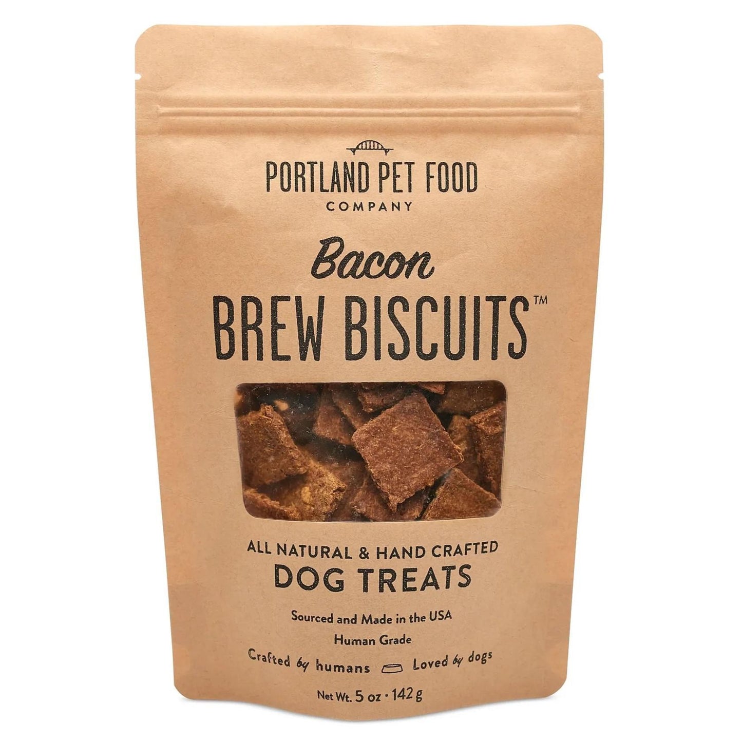 Portland Pet Food Company - 'Bacon Biscuits' Dog Treats (5OZ)