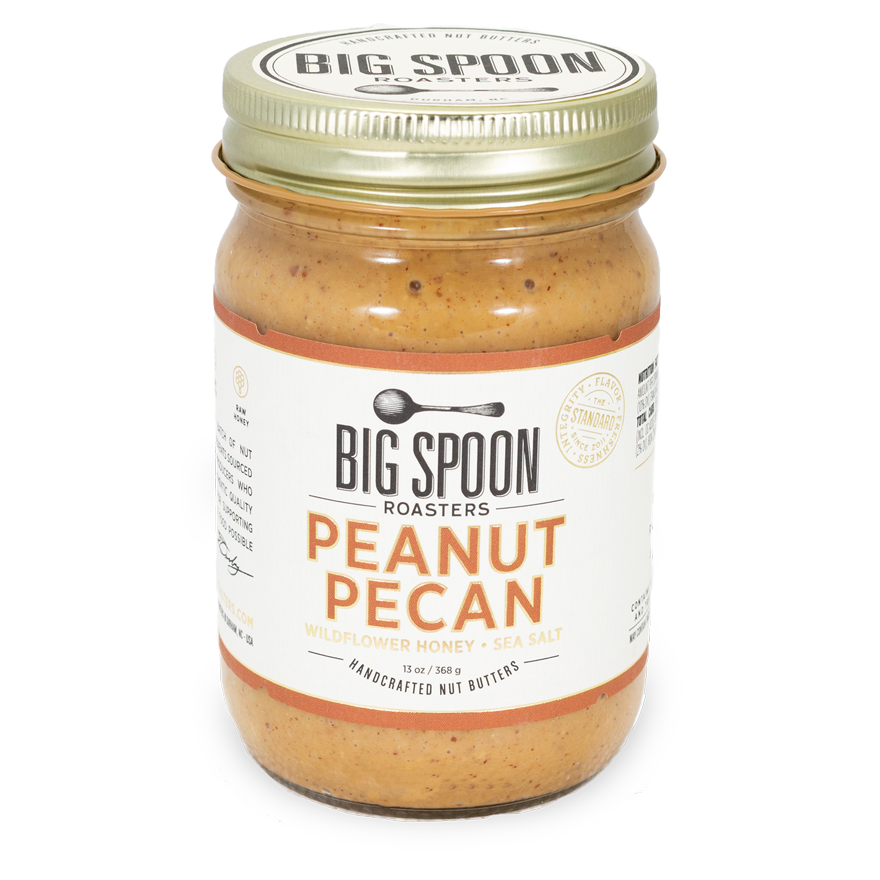Big Spoon Roasters - Peanut Pecan Nut Butter (10OZ).