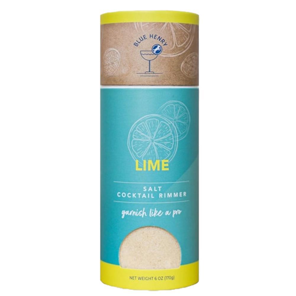 BlueHenry - 'Lime' Cocktail Rimming Salt (6OZ).