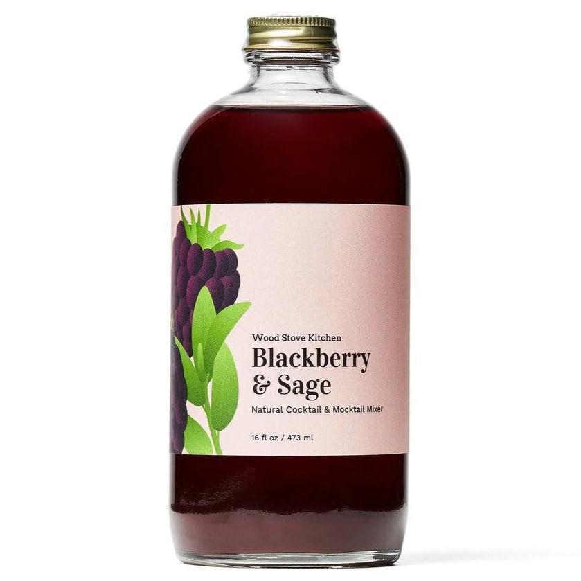 Wood Stove Kitchen - 'Blackberry & Sage' Cocktail Mixer (16OZ)