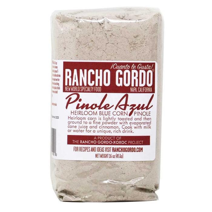 Rancho Gordo - 'Pinole Azul' Heirloom Blue Corn Pinole (16OZ)