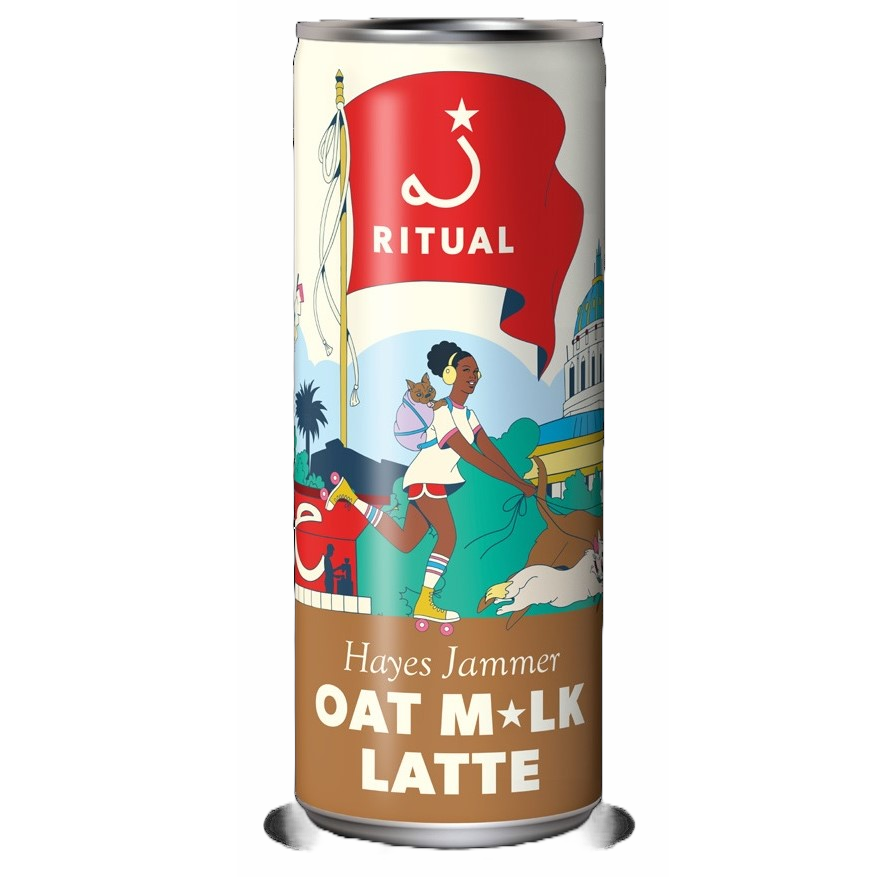 Ritual Coffee Roasters - 'Hayes Jammer' Oat Malk Latte (9.5OZ)