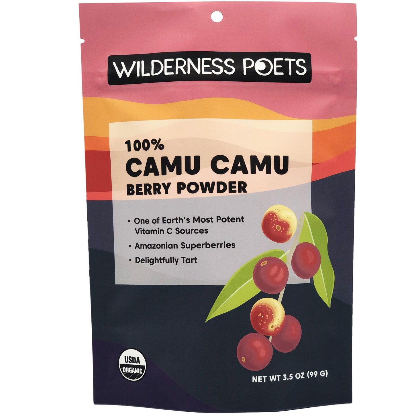 Wilderness Poets - Organic Camu Camu Berry Powder (3.5OZ).