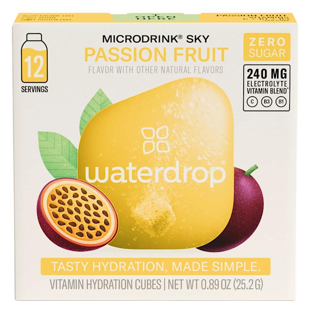 Waterdrop - 'Passion Fruit' Rapid Hydration Cubes (12CT).