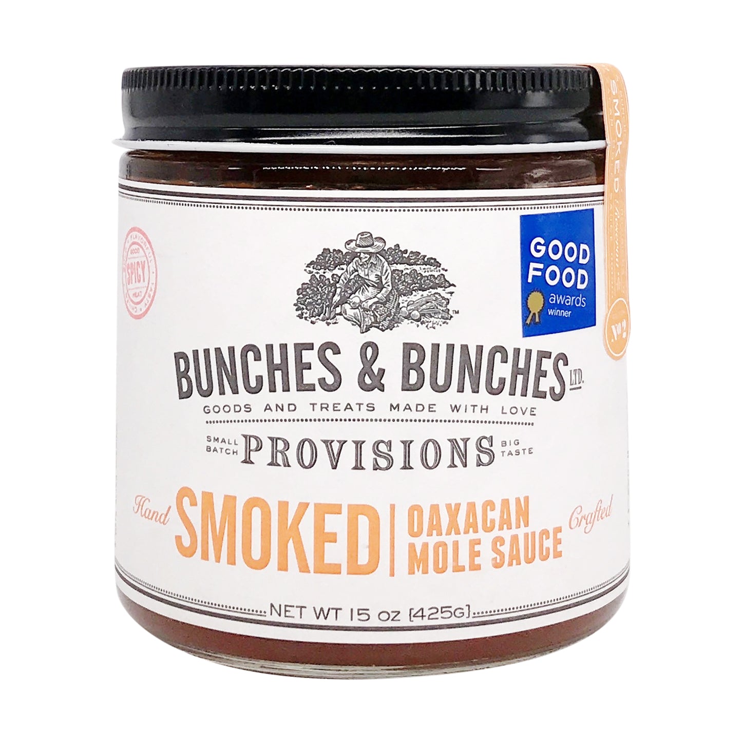 Bunches & Bunches - 'Smoked Oaxacan' Mole Sauce (15OZ)