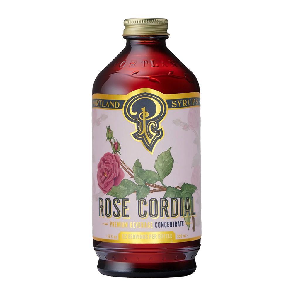 Portland Syrups - 'Rose Cordial' Syrup (12OZ).