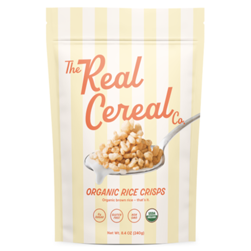 The Real Cereal Co. - Organic Rice Crisps (240G).