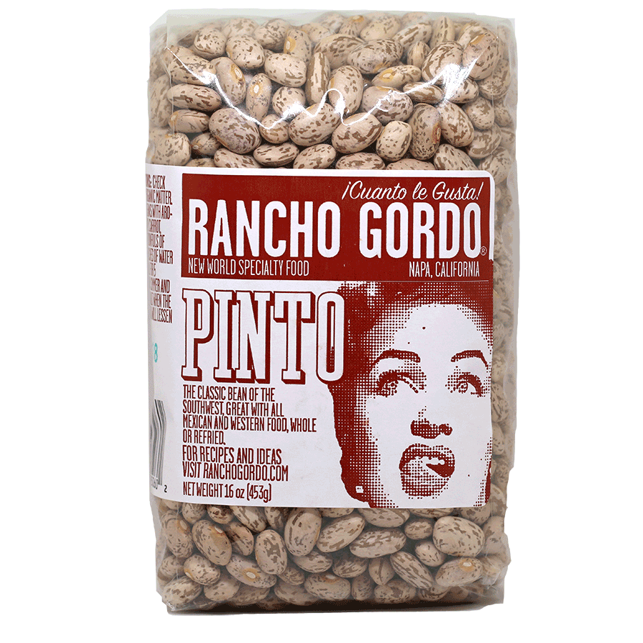 Rancho Gordo - 'Pinto' Heirloom Beans (16OZ).