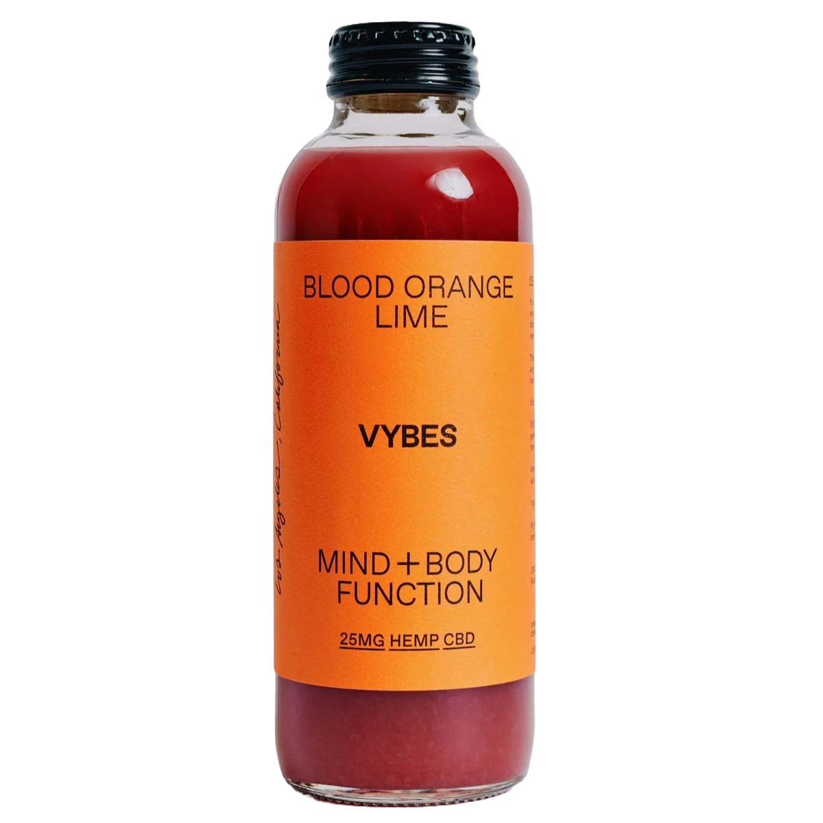 VYBES - 'Blood Orange Lime' CBD - Infused Beverage (14OZ)