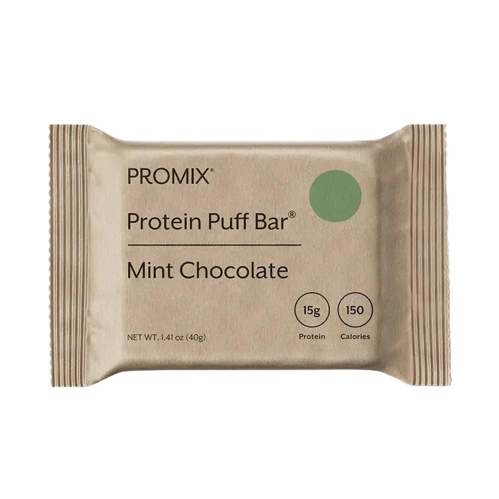 Promix Nutrition - 'Mint Chocolate' Protein Puff Bars (1.4OZ).