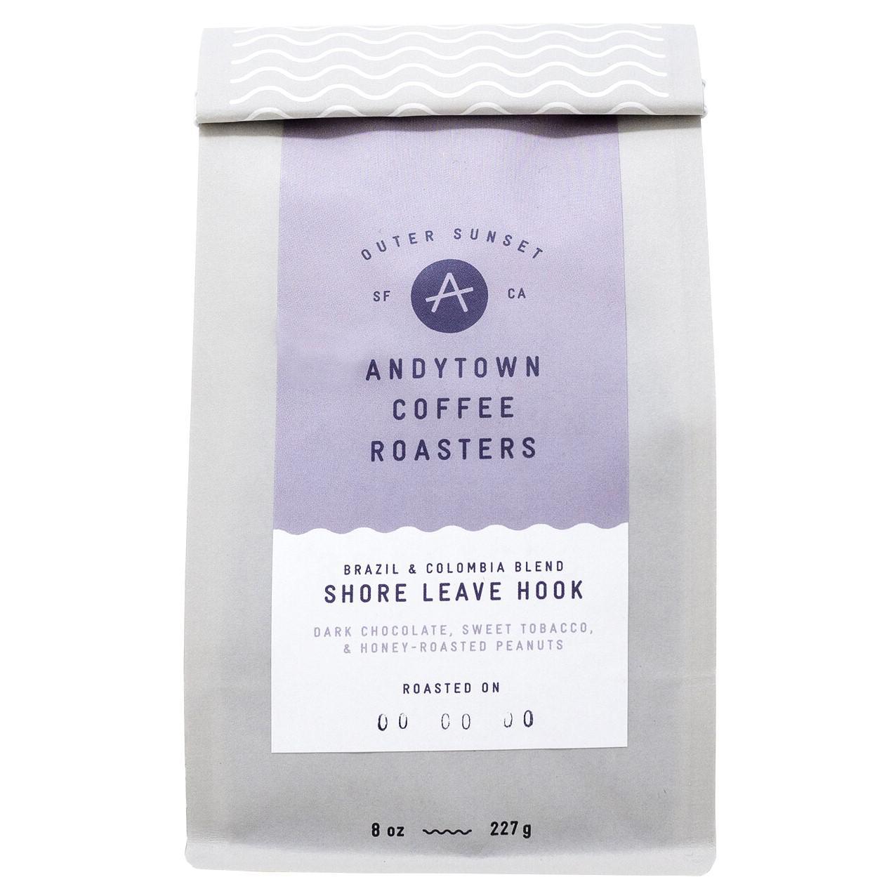 Andytown Coffee Roasters - 'Shore Leave Hook' Coffee Beans (8OZ).