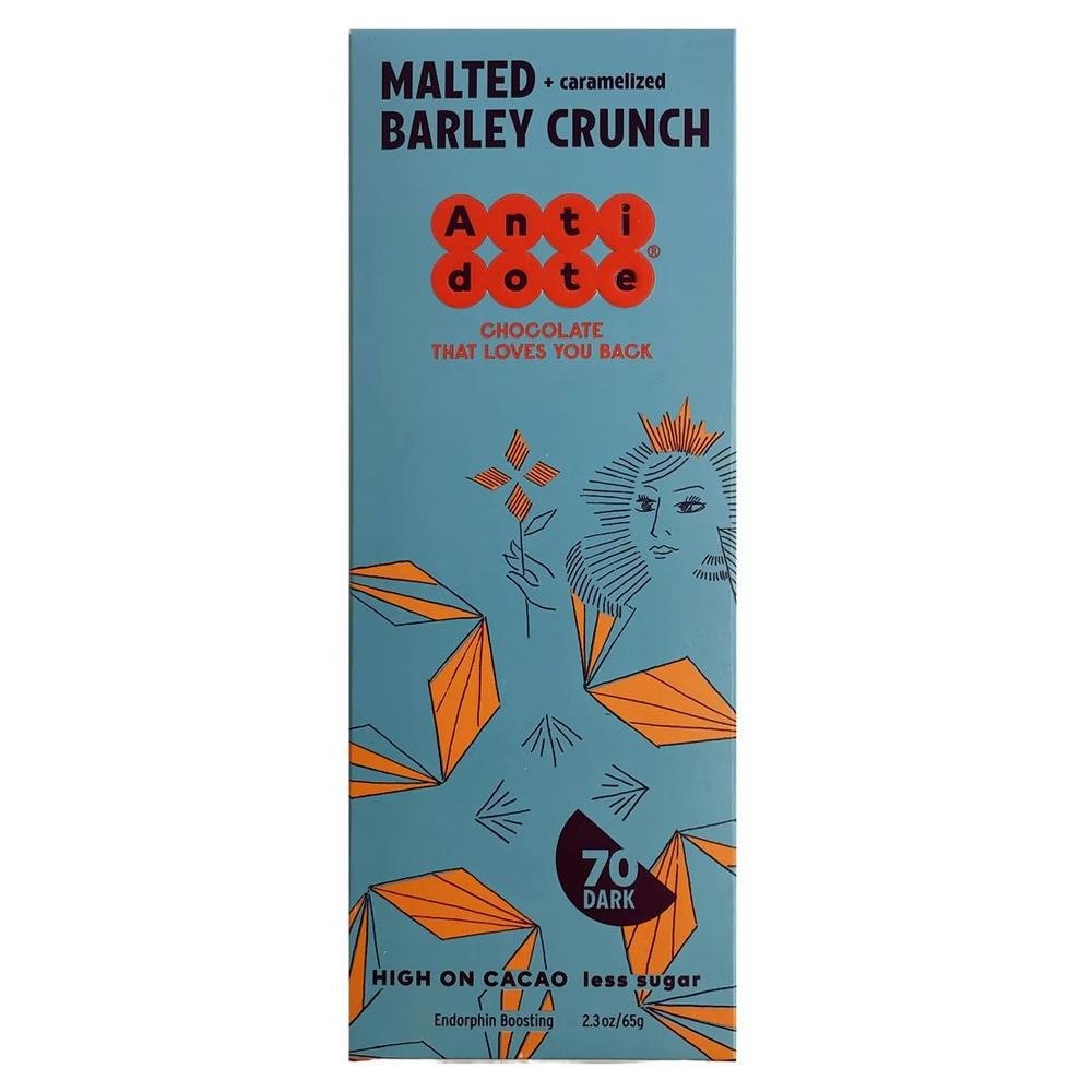 Antidote Chocolate - 'Malted Barley Crunch' Bar (65G | 70%)