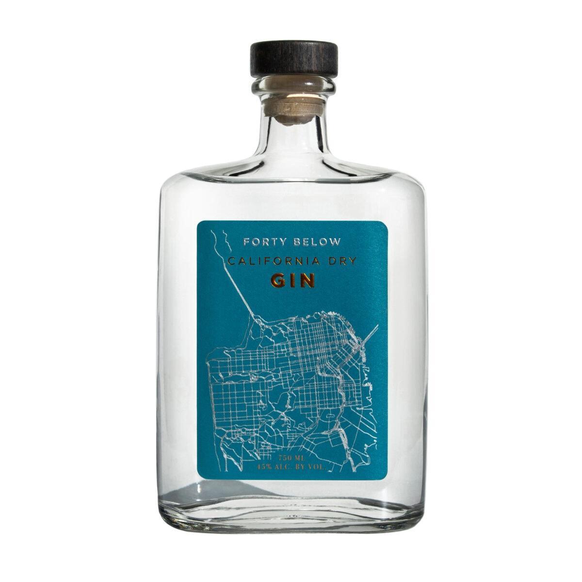 San Francisco Distilling Co. - 'Forty Below' Gin (750ML).