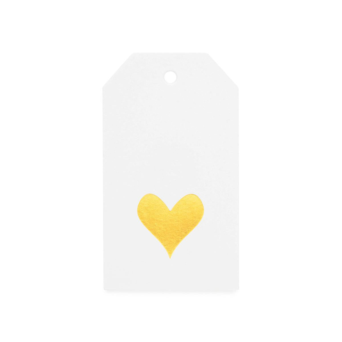Sugar Paper - 'Gold Heart'  Gift Tag (1CT)