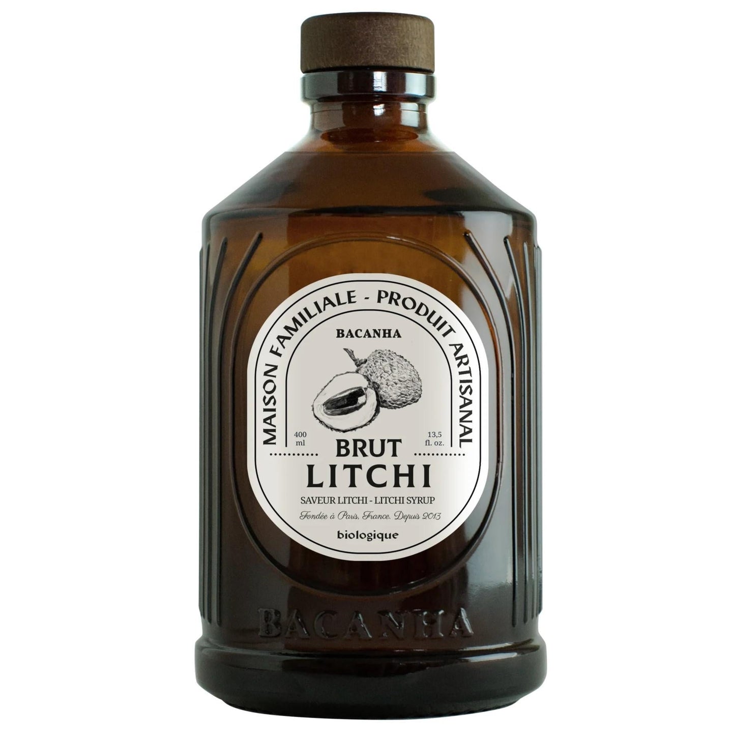 Bacanha - 'Brut Lychee' Syrup (400ML).
