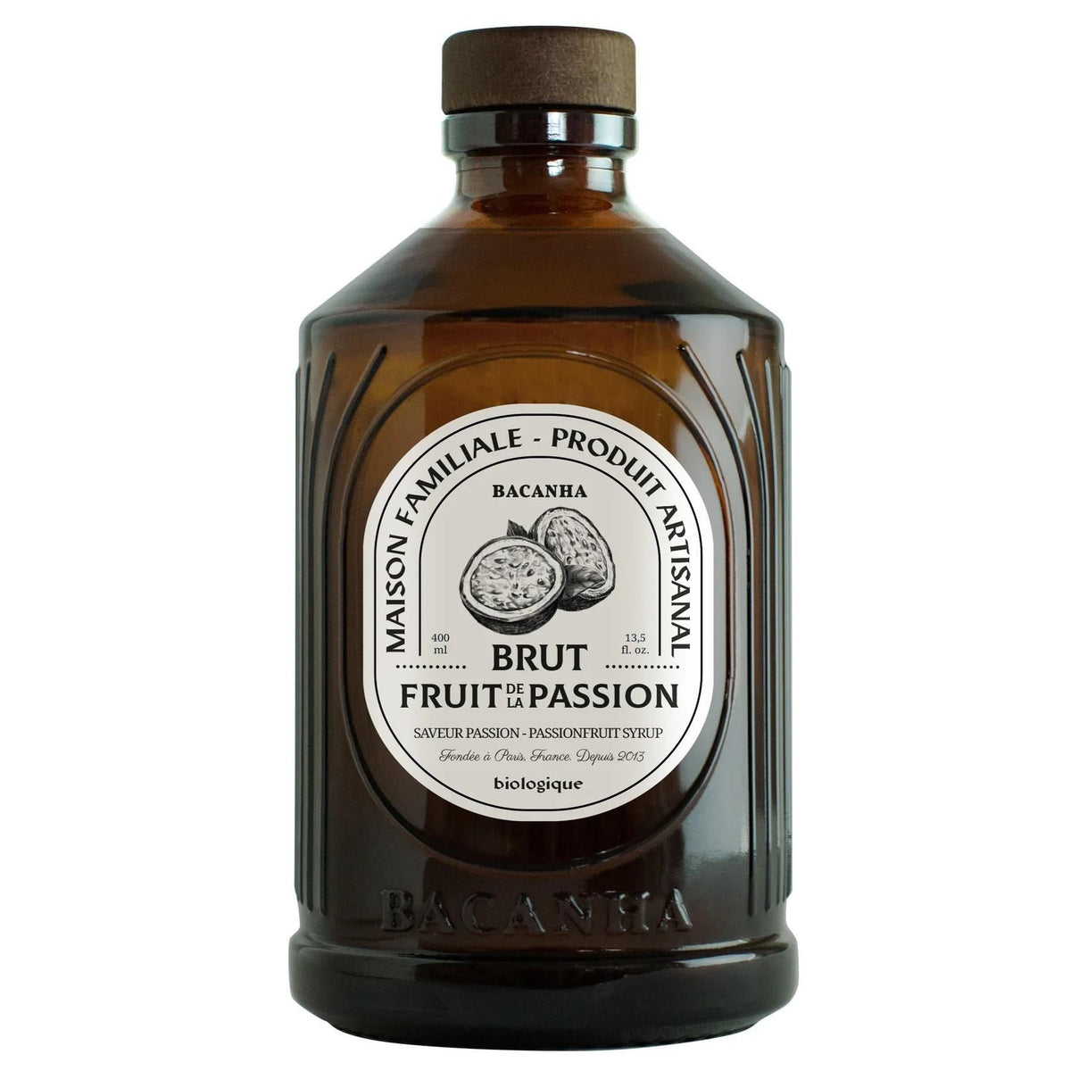 Bacanha - 'Brut Passion Fruit' Syrup (400ML).