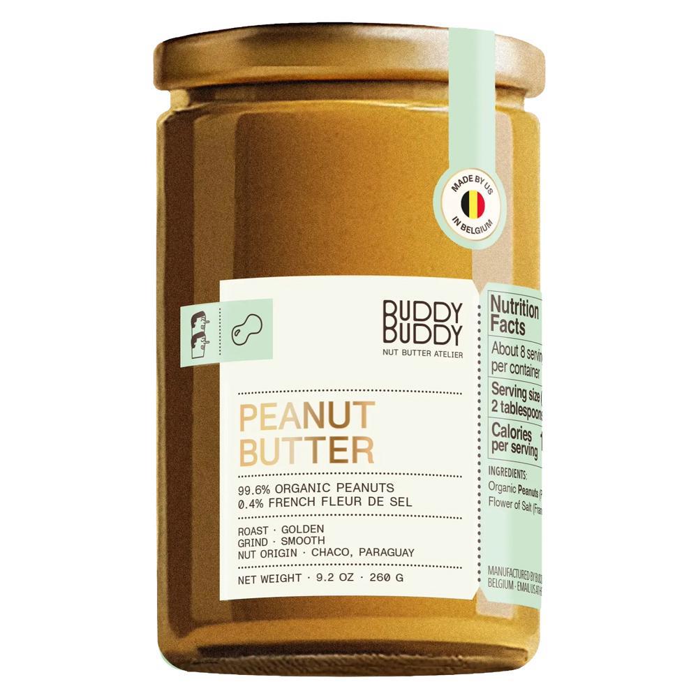 BUDDY BUDDY - 'Organic Peanut Butter' Nut Butter (260G).