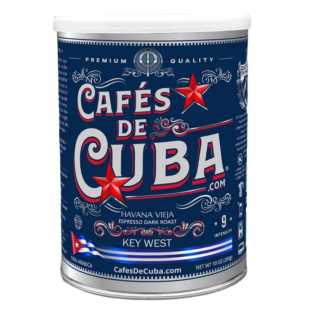 Cafes De Cuba - 'Havana Vieja' Cuban-Style Espresso Dark Roast (10OZ).