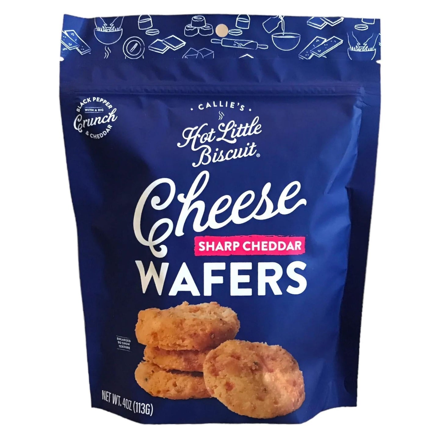 Callie's Biscuits - 'Sharp Cheddar' Cheese Wafers (4OZ)