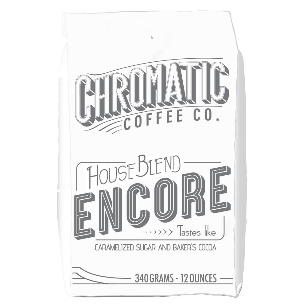 Chromatic Coffee - 'Encore' House Blend Coffee Beans (12OZ).
