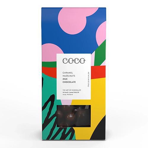 COCO Chocolatier - 'Caramel Hazelnuts' Milk Chocolate (145G)