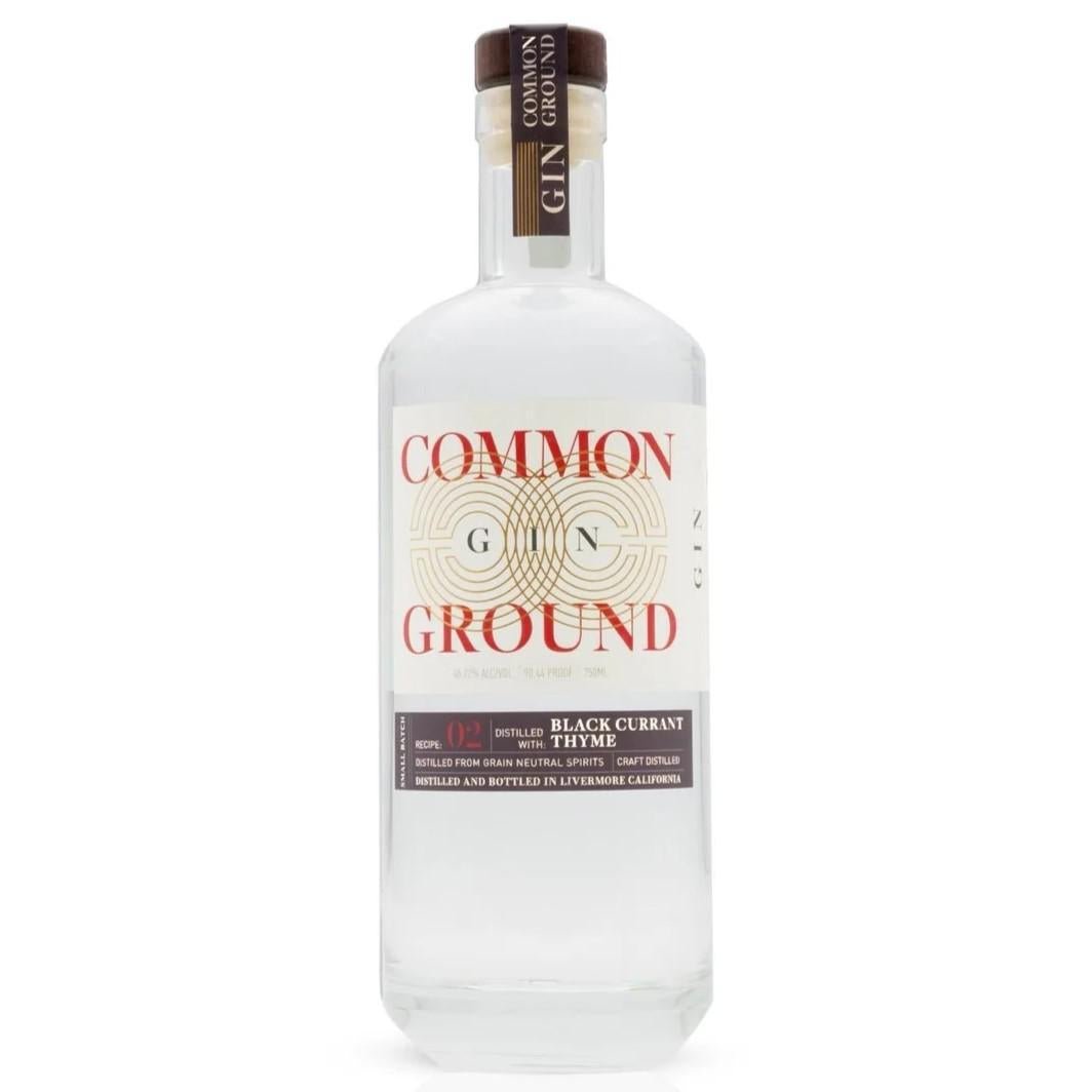 Common Ground Spirits - Black Currant & Thyme Gin (750ML)