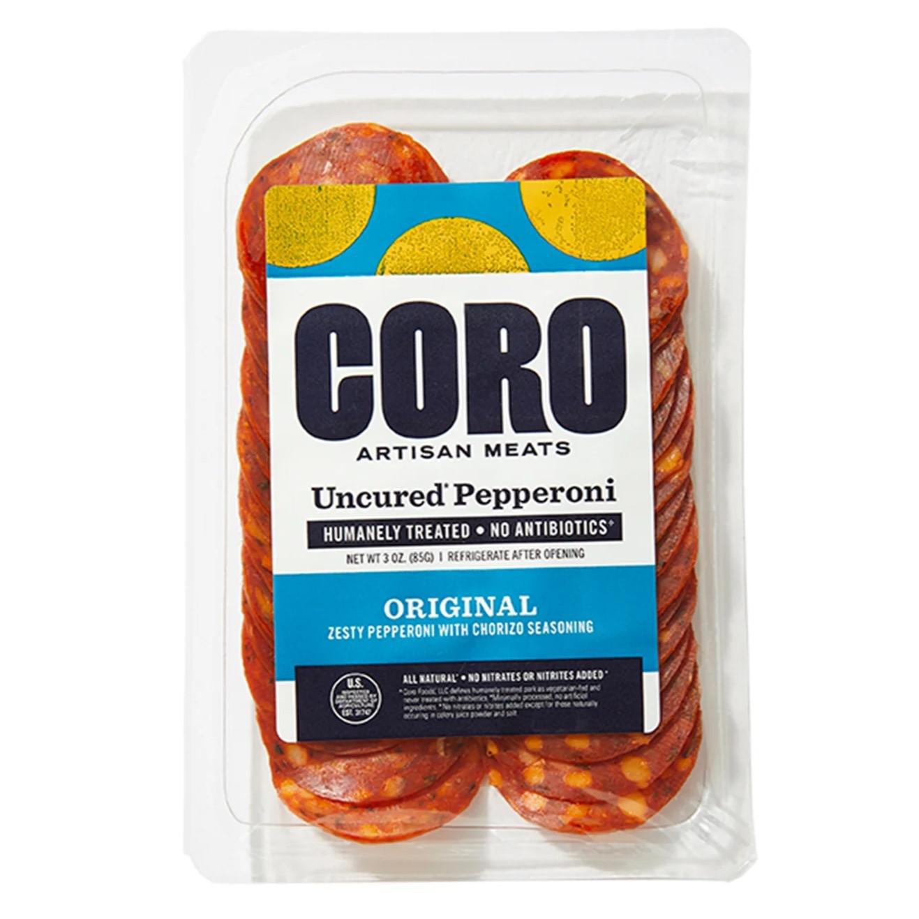 Coro Foods - 'Original' Uncured Pepperoni (3OZ).