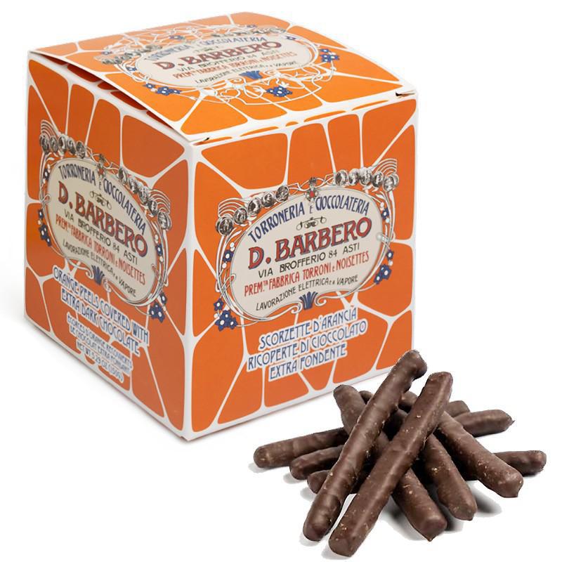 D. Barbero - 'Extra Dark Chocolate' Covered Orange Peel (150G).