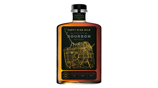 San Francisco Distilling Co. - Limited Edition Single-Barrel 'Forty Nine Mile' Bourbon (750ML)