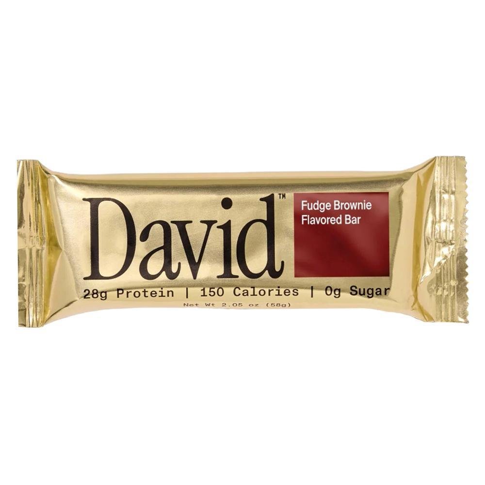 David Protein - 'Fudge Brownie' Protein Bar (58G).