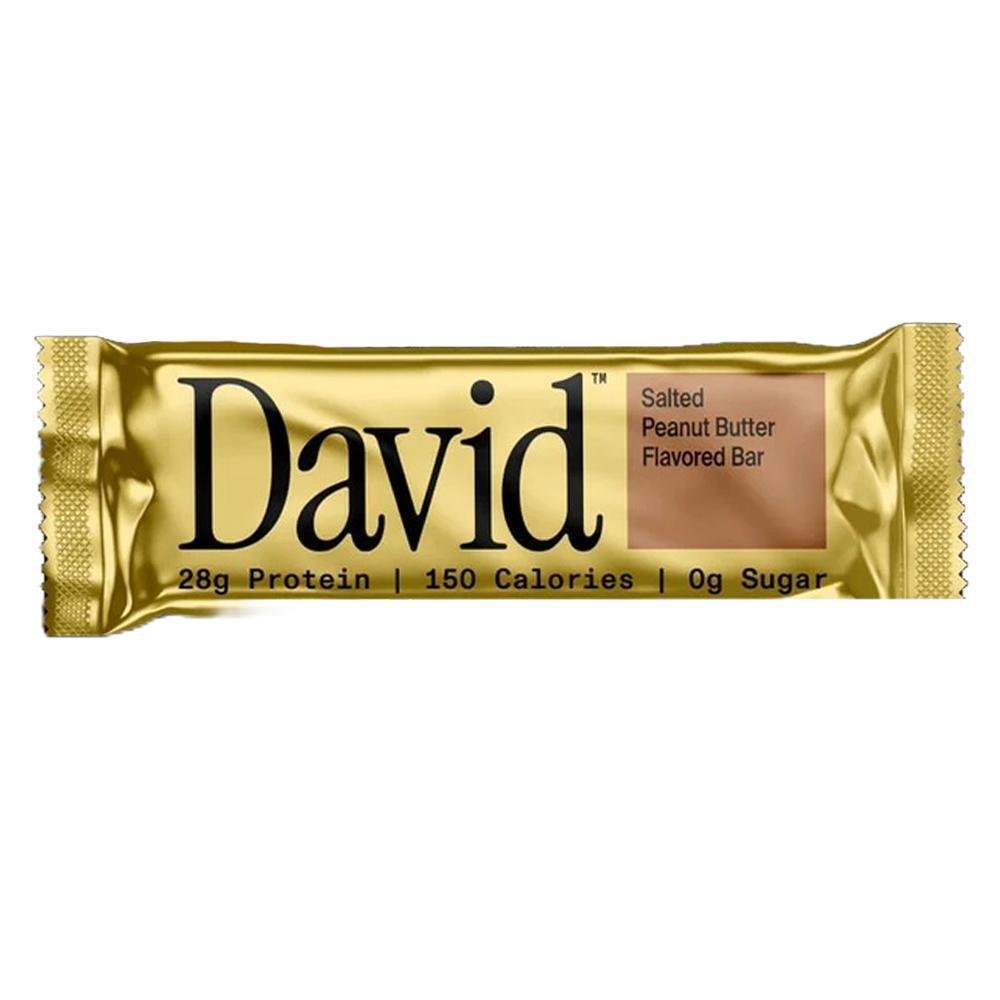 David Protein - 'Salted Peanut Butter' Protein Bar (58G).