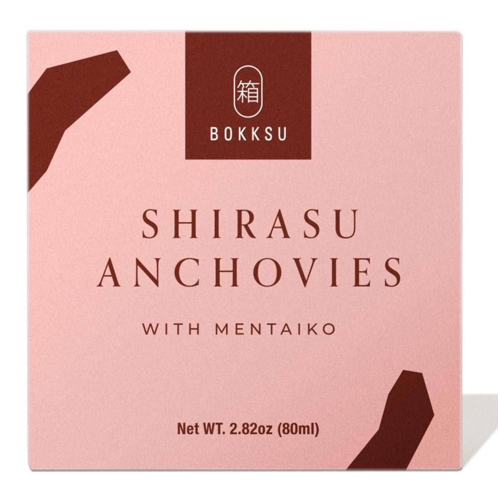 Bokksu - Shirasu Anchovies w/ Mentaiko (Cod Roe) (80ML).