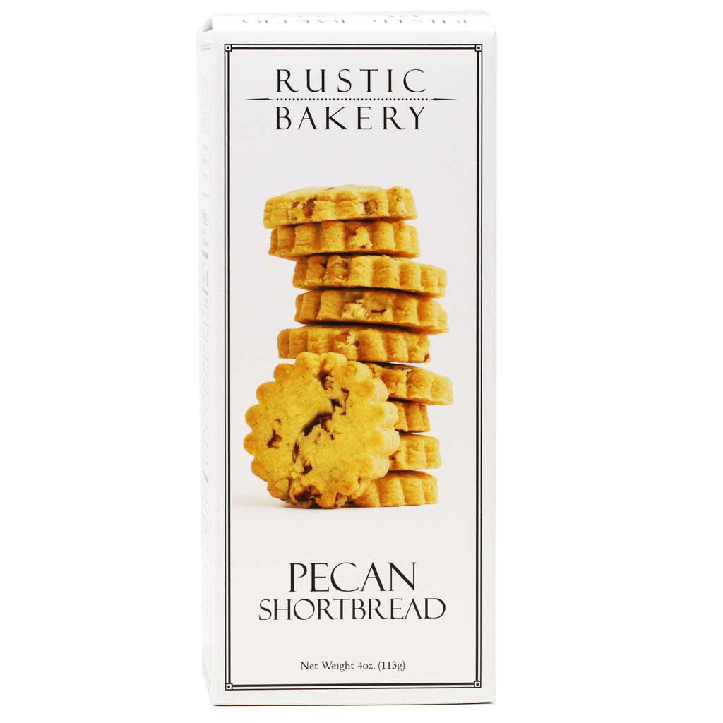 Rustic Bakery - Pecan Shortbread (4OZ).