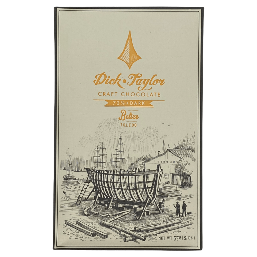 Dick Taylor Craft Chocolate - 'Belize Toldeo' Dark Chocolate (2OZ | 72%).