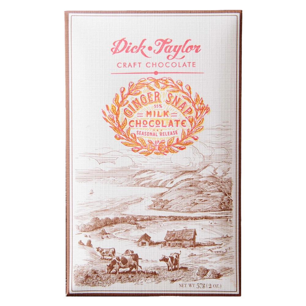 Dick Taylor Craft Chocolate - 'Ginger Snap' Milk Chocolate (2OZ | 55%).