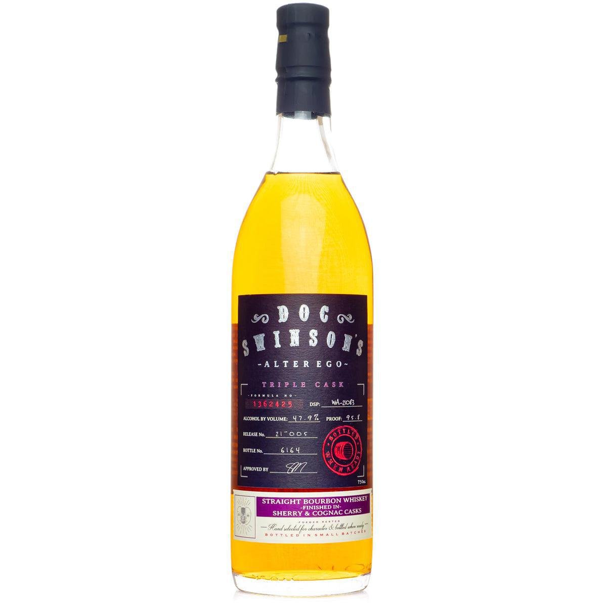 Doc Swinson's - 'Alter Ego' Triple Cask Straight Bourbon (750ML).