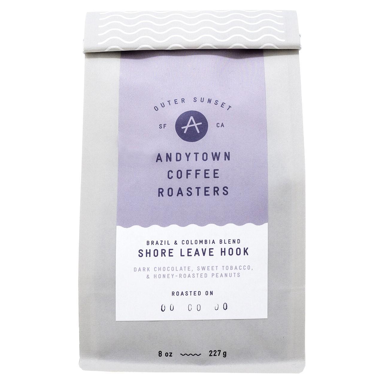 Andytown Coffee Roasters - 'Shore Leave Hook' Seasonal Blend Coffee Beans (8OZ)